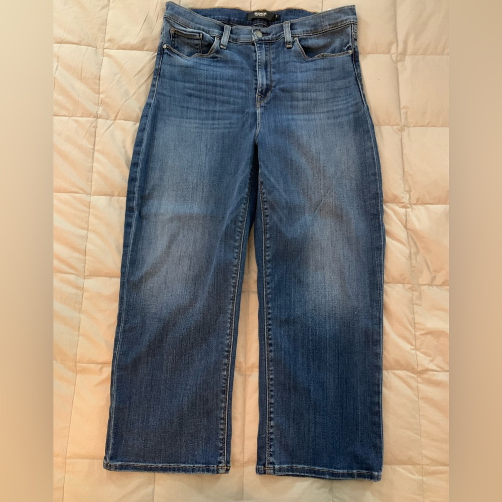 Hudson Stella Midrise Crop Straight Jean